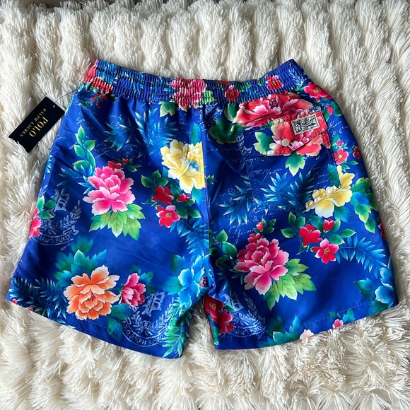 Polo Ralph Lauren Men’s Floral Swim Trunks Size S - Picture 5 of 16